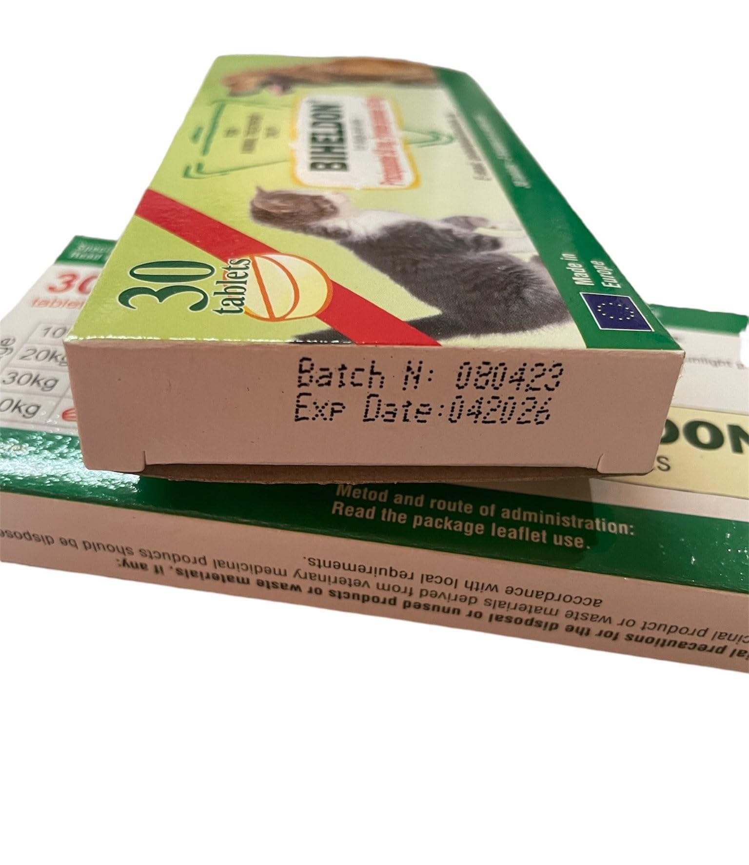 Cani Gatti Wormer Ampio Spettro Molto Efficace Nuovo 30 Tabs