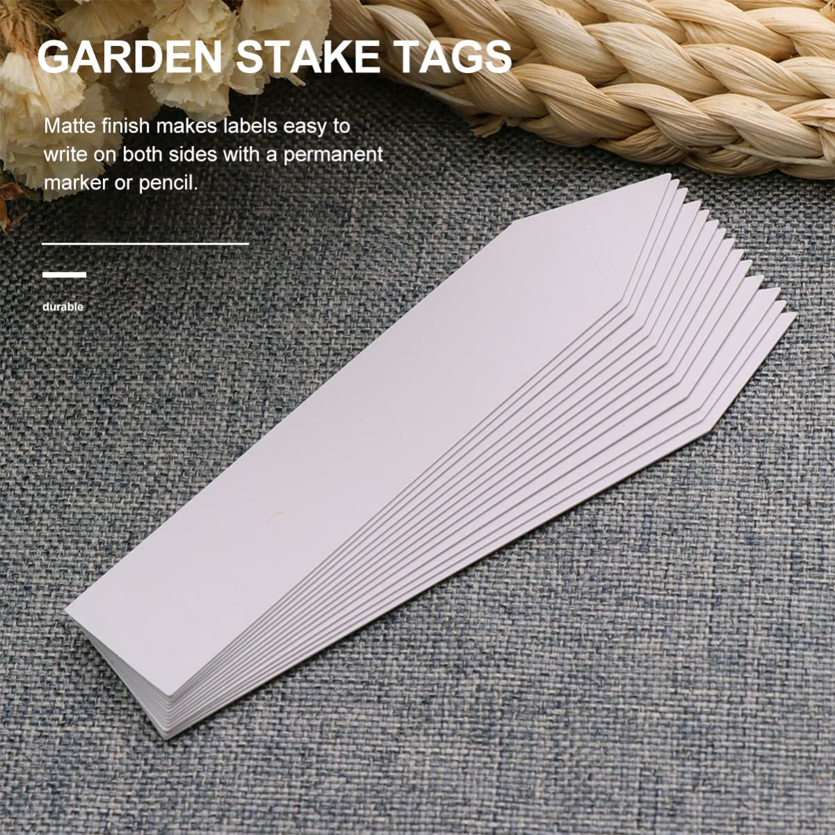 Toddmomy 600pièces Étiquettes De Jardin Colorées De Pour Plantes Plastique Étiquettes Réutilisables Pour Pot Et Jardinage