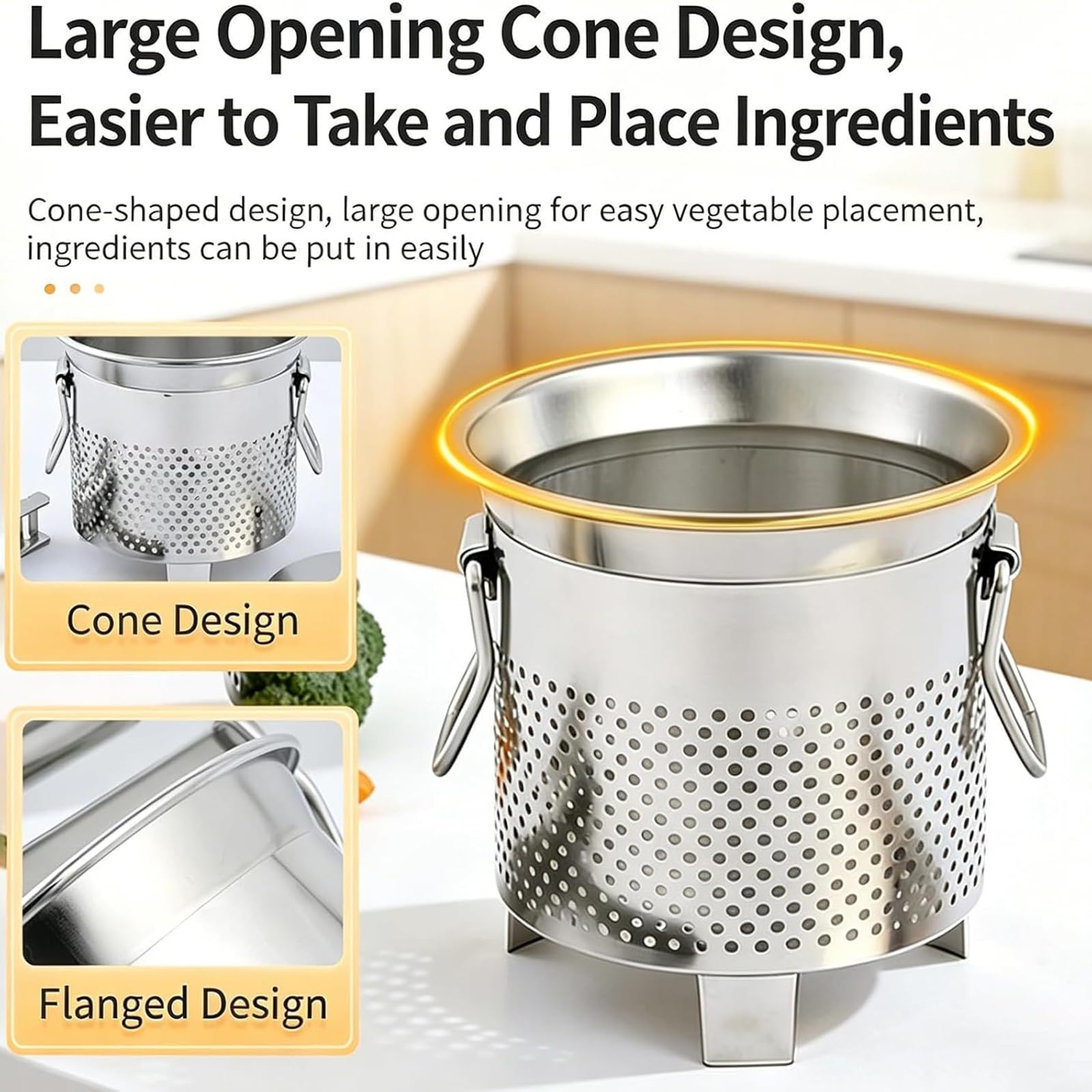 Estrattore Manuale di Miele a Pressa, Pressa per Miele E Cera D'api in Acciaio Inox da 1,8 L, Pori Filtranti Uniformi, Gambe di Supporto, per Verdure, Yogurt E Separazione di Grassi, Cera D'api