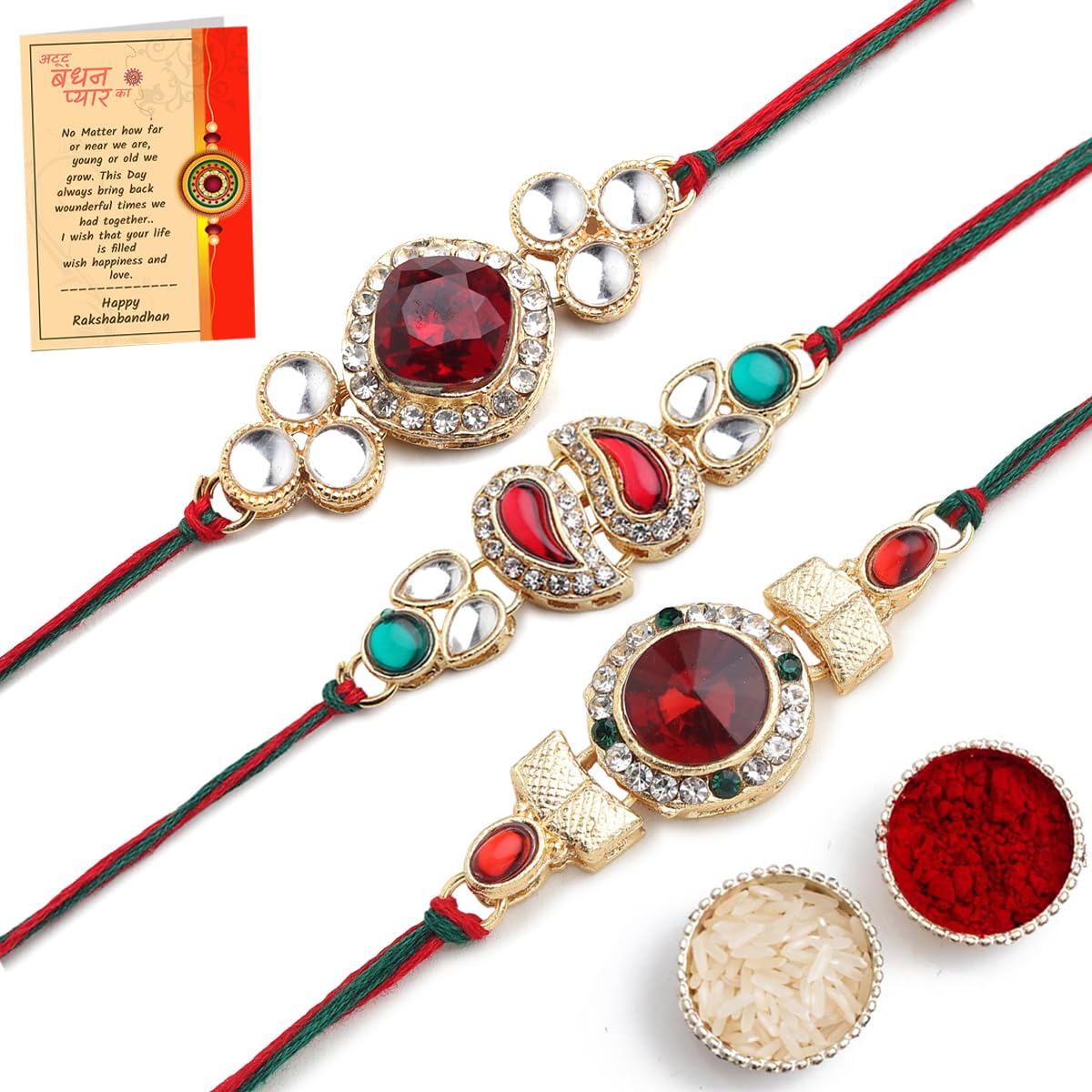 See full amazon price history chart for SKYTRENDS Rakhi For Men | Glorious Kundan Gold Plated Matel Rakhi (Set of 3 Rakhi) For Brother Rakshabandhan Rakhi For Bhai Brother With Roli Chawal and Greeting Card VL118 SKYTRENDS Rakhi For Men | Glorious Kundan Gold Plated Matel Rakhi (Set of 3 Rakhi) For Brother Rakshabandhan Rakhi For Bhai Brother With Roli Chawal and Greeting Card VL118 (B0CD5WGZM8) Amazon Price History, Amazon Price Tracker
