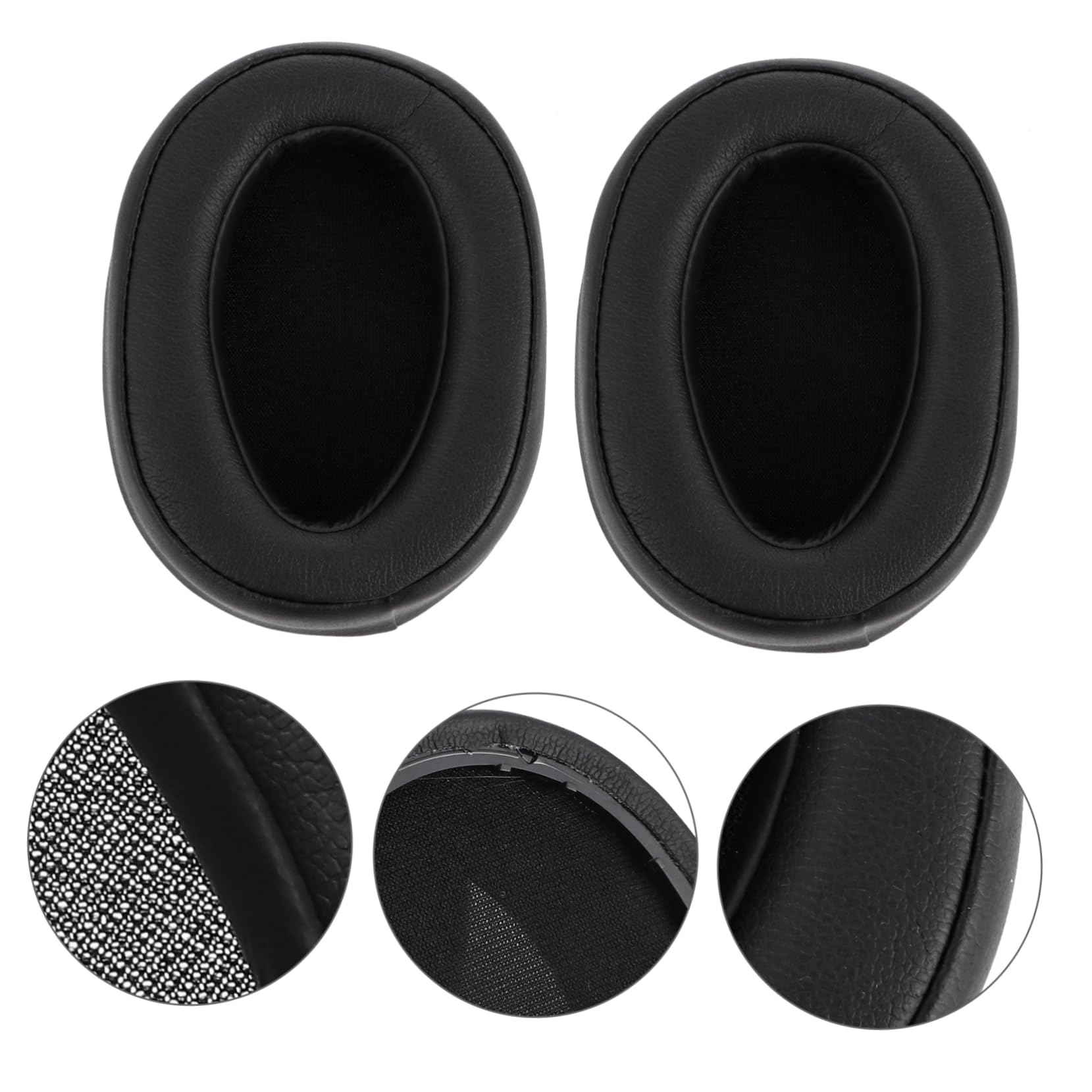 jojofuny 3paia Cuscinetti Per Cuffie Sostitutivi Rivestimenti Per Auricolari Compatibili Con Mdr Comfort e Durabilità Assicurati