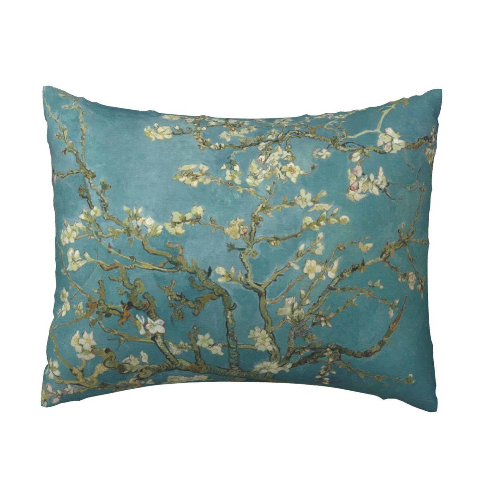 GSGCSBYMLG almond blossom printed Pillow Case 20x26in Cushion Cover