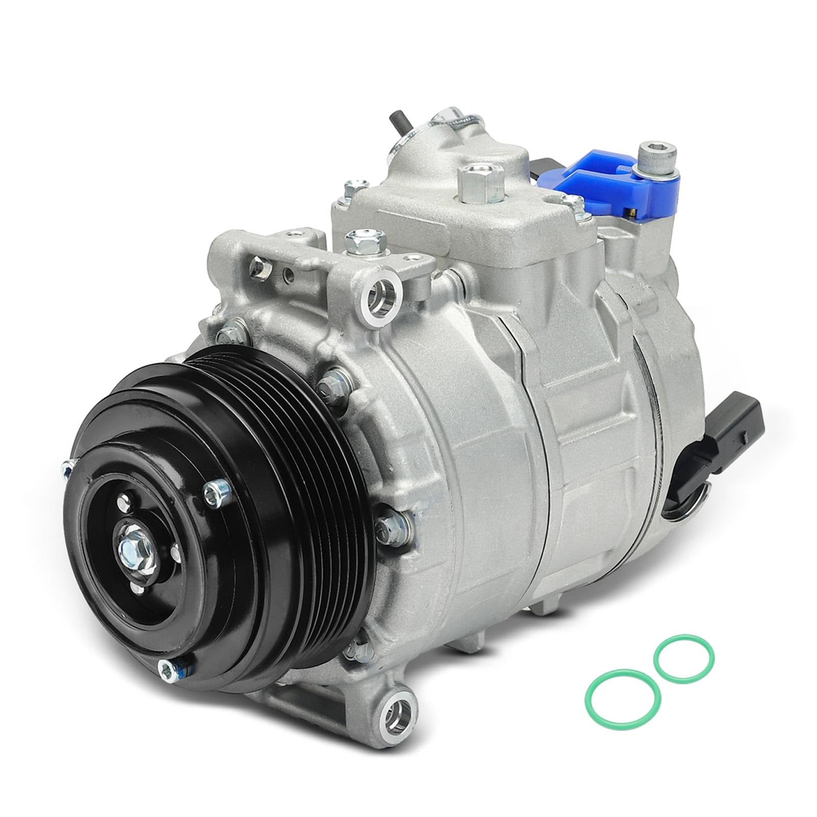 Frankberg Klimaanlagen Kompressor mit Kupplung Diesel Kompatibel mit Crafte.r 30-35 2E 2.0L Crafte.r 30-50 2E 2.0L Crafte.r 30-50 2F 2.0L Replace# 2E0820803H, inkl. Öl vorbereift