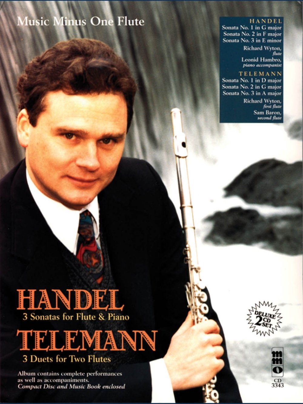Handel Sonatas for Flute & Piano; Telemann 3 Duets for Two Flutes