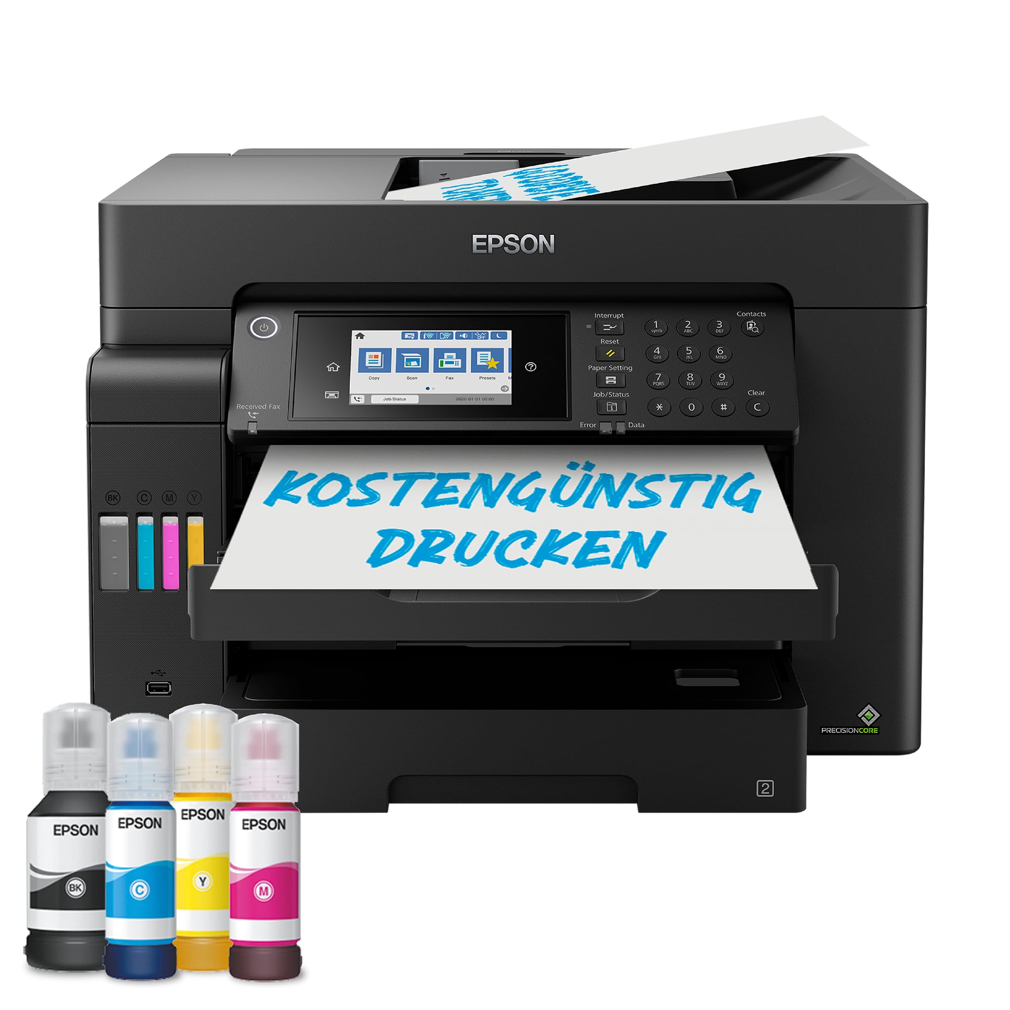 Epson EcoTank ET-16605 DIN-A3+-Multifunktions-Wi-Fi-Tintentankdrucker mit Fax