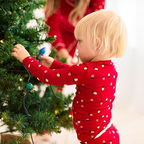Miniatura 5 de KicKee - Conjunto de pijama de manga larga Pijamas de otoño para recién nacidos, bebés y niños Acogedora camiseta e inferior a juego