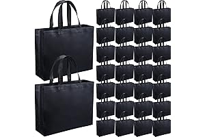 Weewooday Glossy Reusable Grocery Bag (Set of 30)