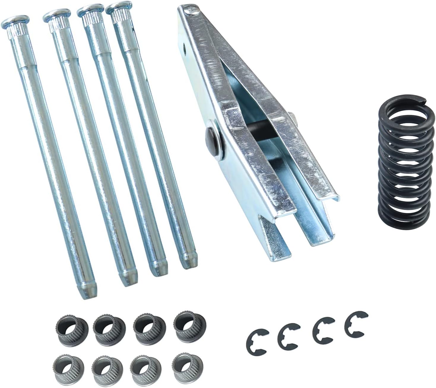 Door Hinge Pin and Bushing Repair Kits + Front Upper Door
