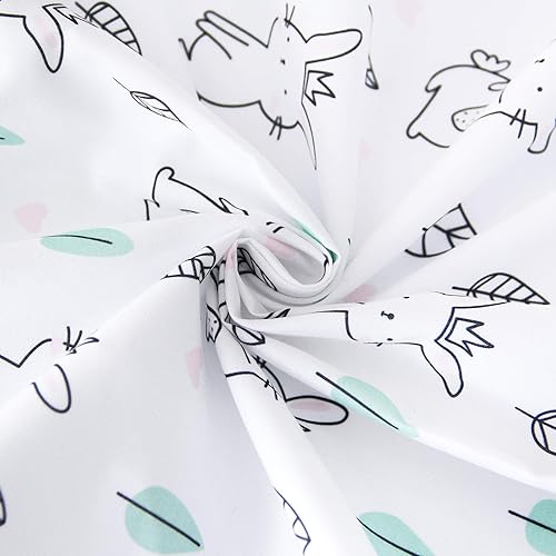 Vista 58 de Black Star - Sábana de cuna para bebé, microfibra suave y sedosa, sábana bajera ajustable de 52 x 28 pulgadas para colchón de cuna