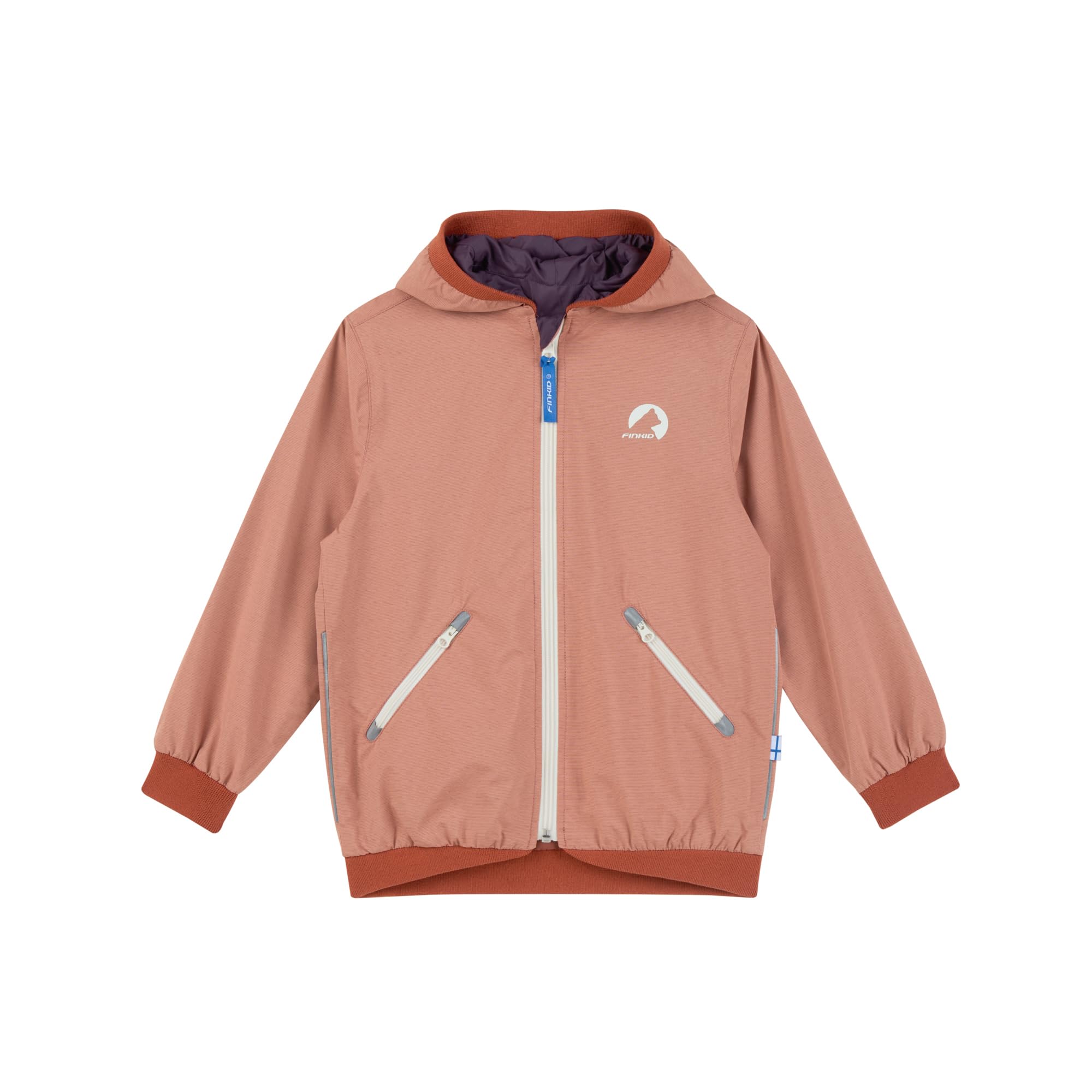 Finkid MUUTUVA Wendejacke Peach/Rust