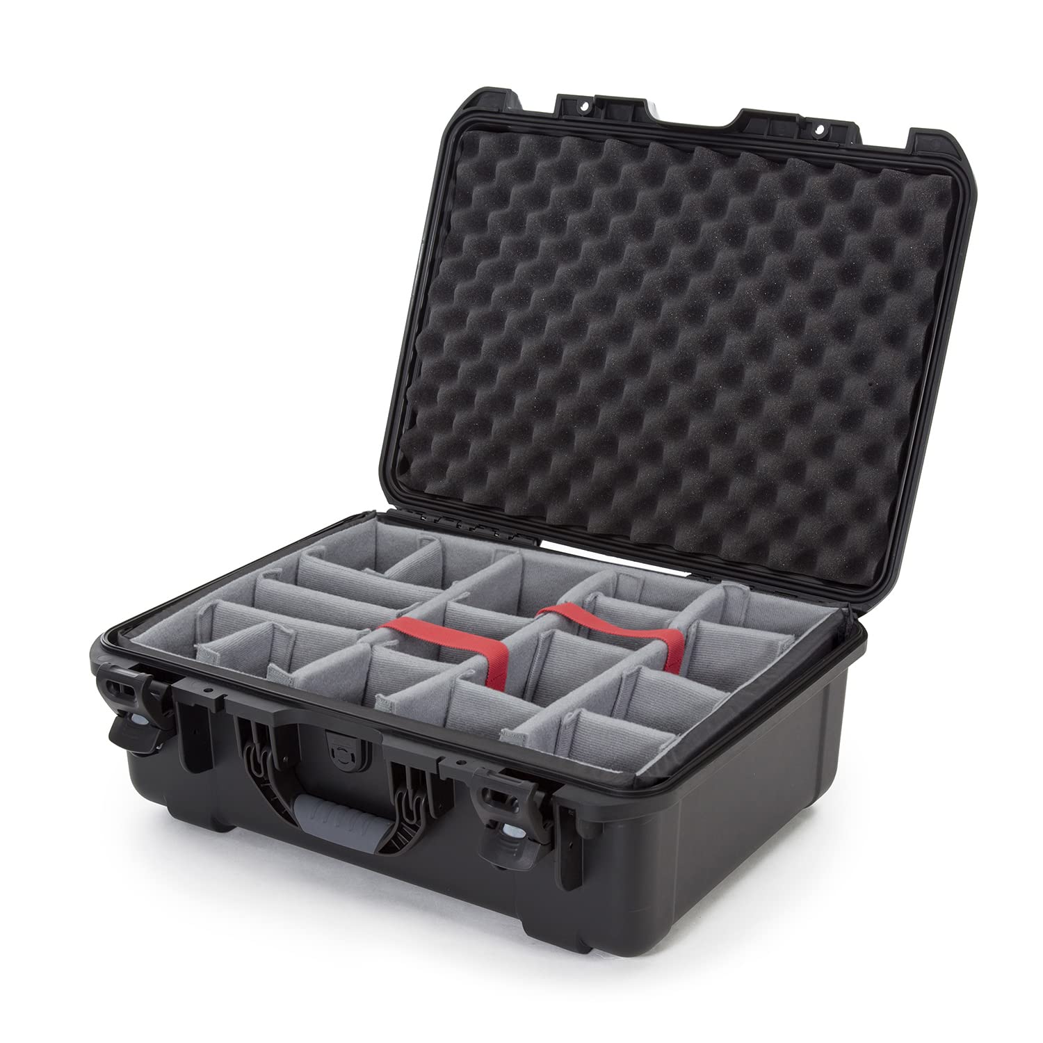 NanukLarge Series 940 Lightweight NK-7 Resin Waterproof Protective Case with Padded Dividers, Black
