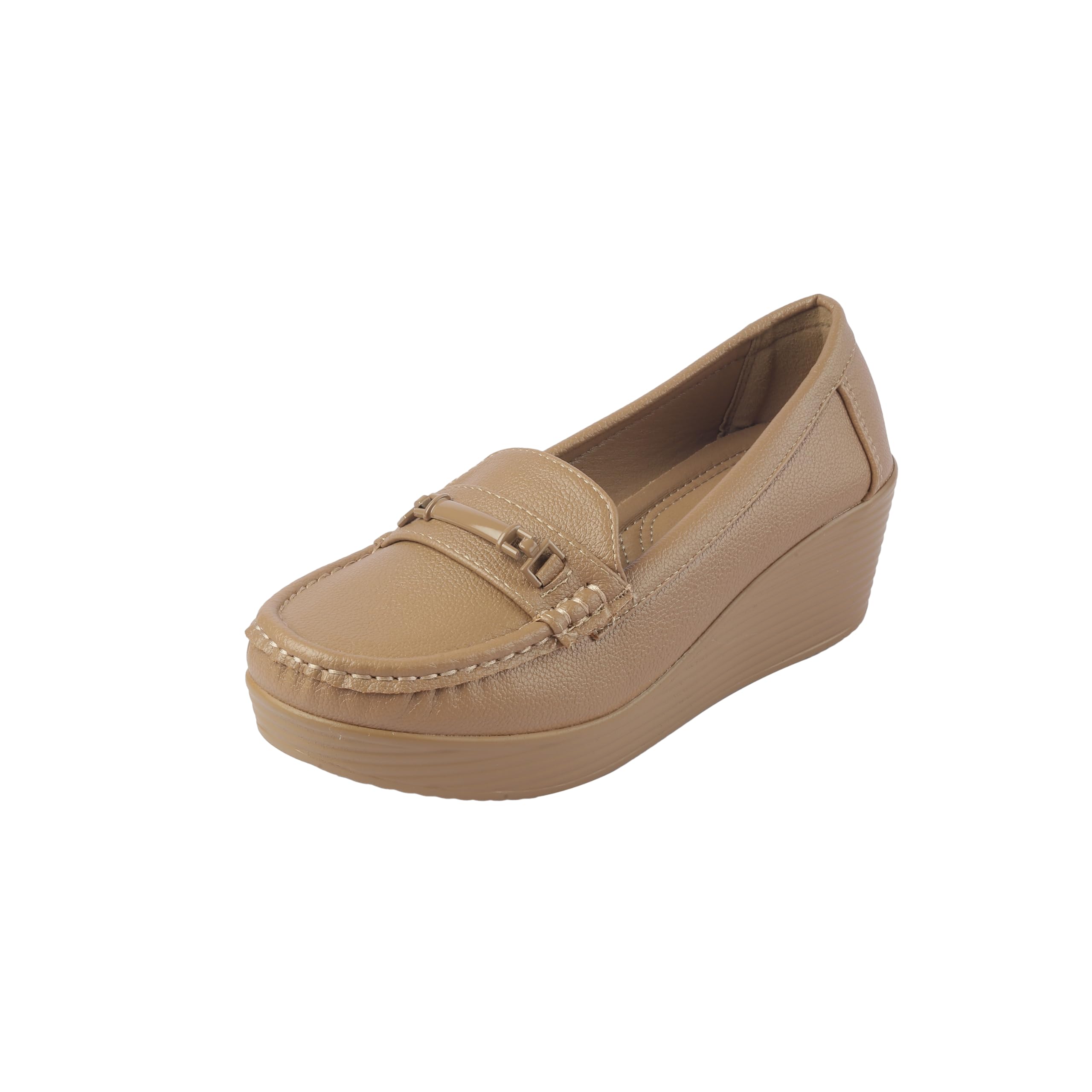 mochi Women's Pump Loafer Shoes-picture-54