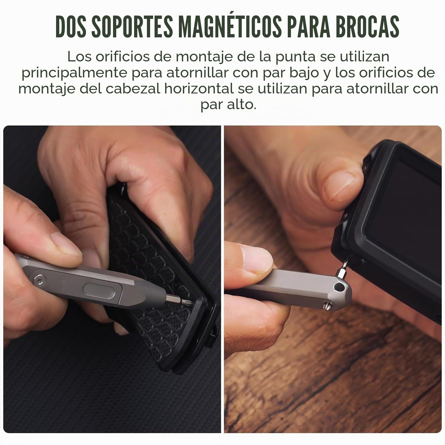 OKNIFE Otacle D1 EDC Titanio Multifuncional Destornilladore de Precisión 8 en 1 Destornilladores Juego Profesionales Para Diario, Hogar, Exterior, Mantenimiento