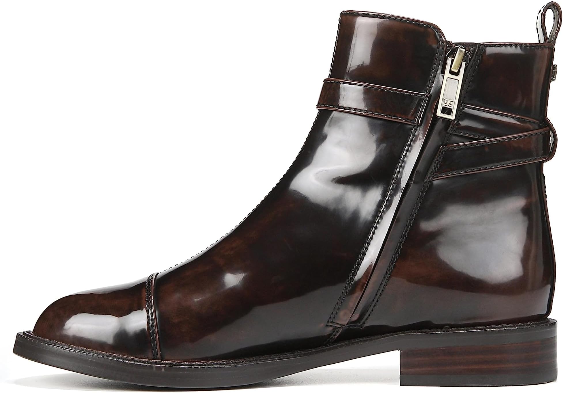 Sam EdelmanWomen's Aleia Combat Boot, Saddle/Natural, 10