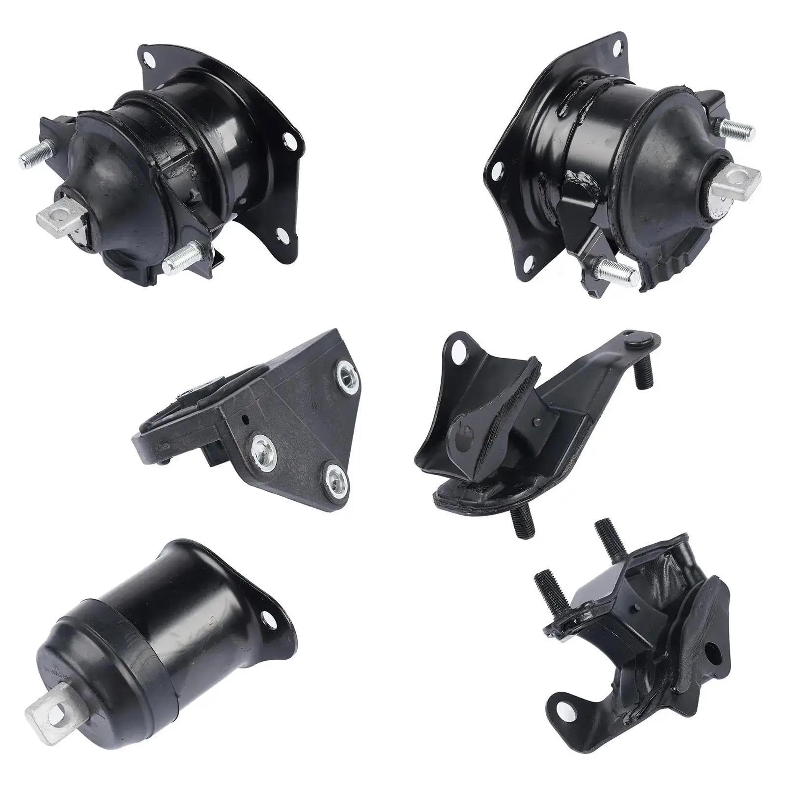 Youzka One Color Ap03 50820Sdaa01 6X Engine Motor And Transmission Mounts For Accord 2.4L 2003 2004 2005 2006 2007 Auto Trans Assembly