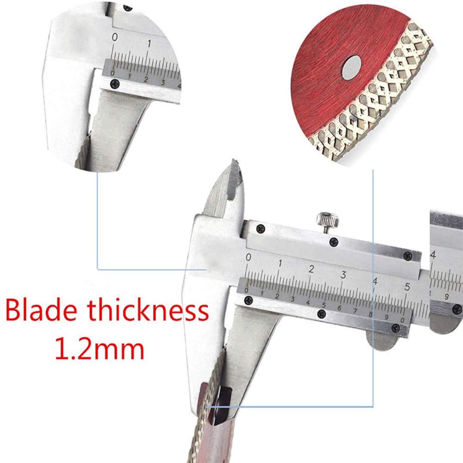 4 In Super Thin Dry Wet Diamond Porcelain Saw Blades Ceramic Cutting Disc Wheels For Cutting Tile Porcelain Granite Marbles 91 5pcs