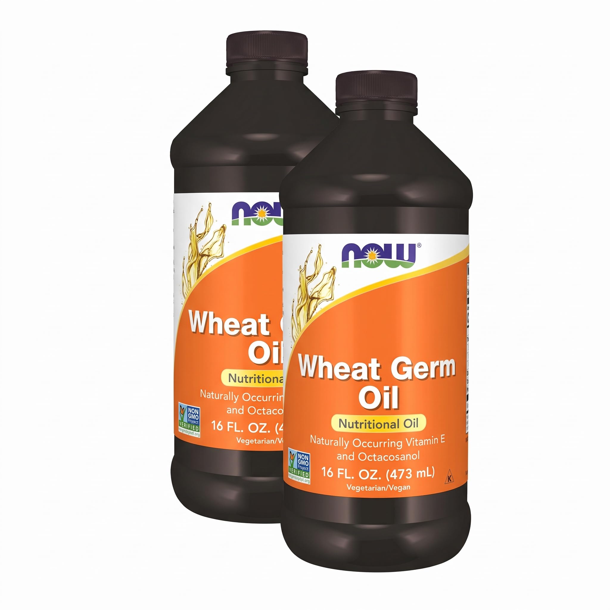 NOW Supplements, Wheat Germ Oil naturally occurring Vit E, 16 oz — Amazon image 8