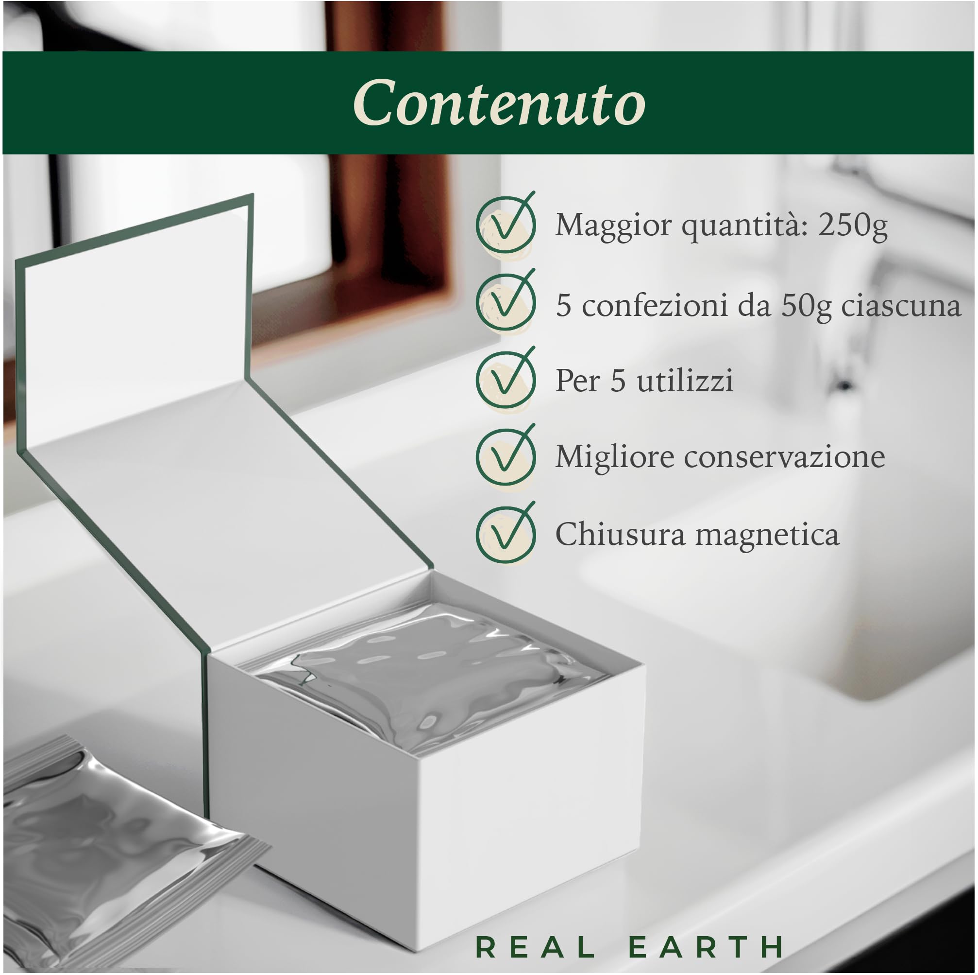 Real Earth Henne Capelli 250g 100% Naturale. Hennè Tinta Nero Rosso Biondo Cenere Castano Scuro Marrone Freddo Rame - Prodotto in India (Indigo, 250g)