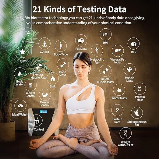 Amazon Com Body Fat Scale Digital Poweraxis Weight Scales Smart Bathroom Scale Bmi Scale With Body Composition Analyzer With Smartphone App And Large Digital Backlit Lcd 8mm Tempered Glass Platform Health Amazon Com Body Fat Scale Digital Poweraxis Weight Scales Smart Bathroom Scale Bmi Scale With Body Composition Analyzer With Smartphone App And Large Digital Backlit Lcd 8mm Tempered Glass Platform Health