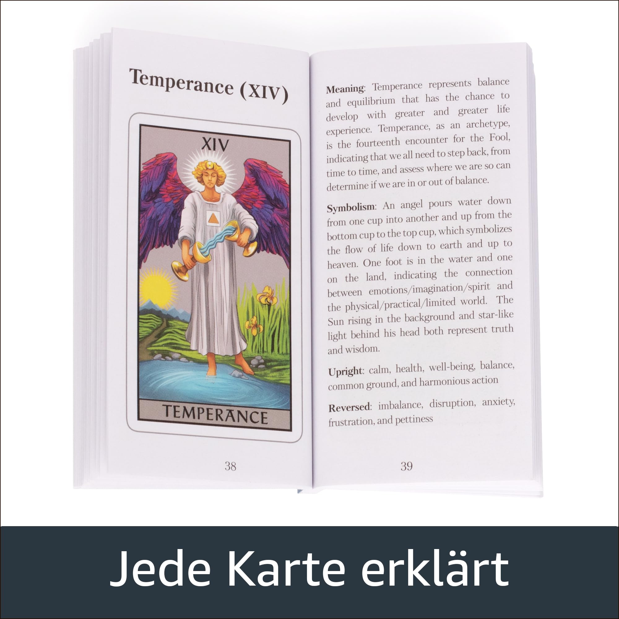 Da Brigh Lustré Tarot Karten Deck, Englisch