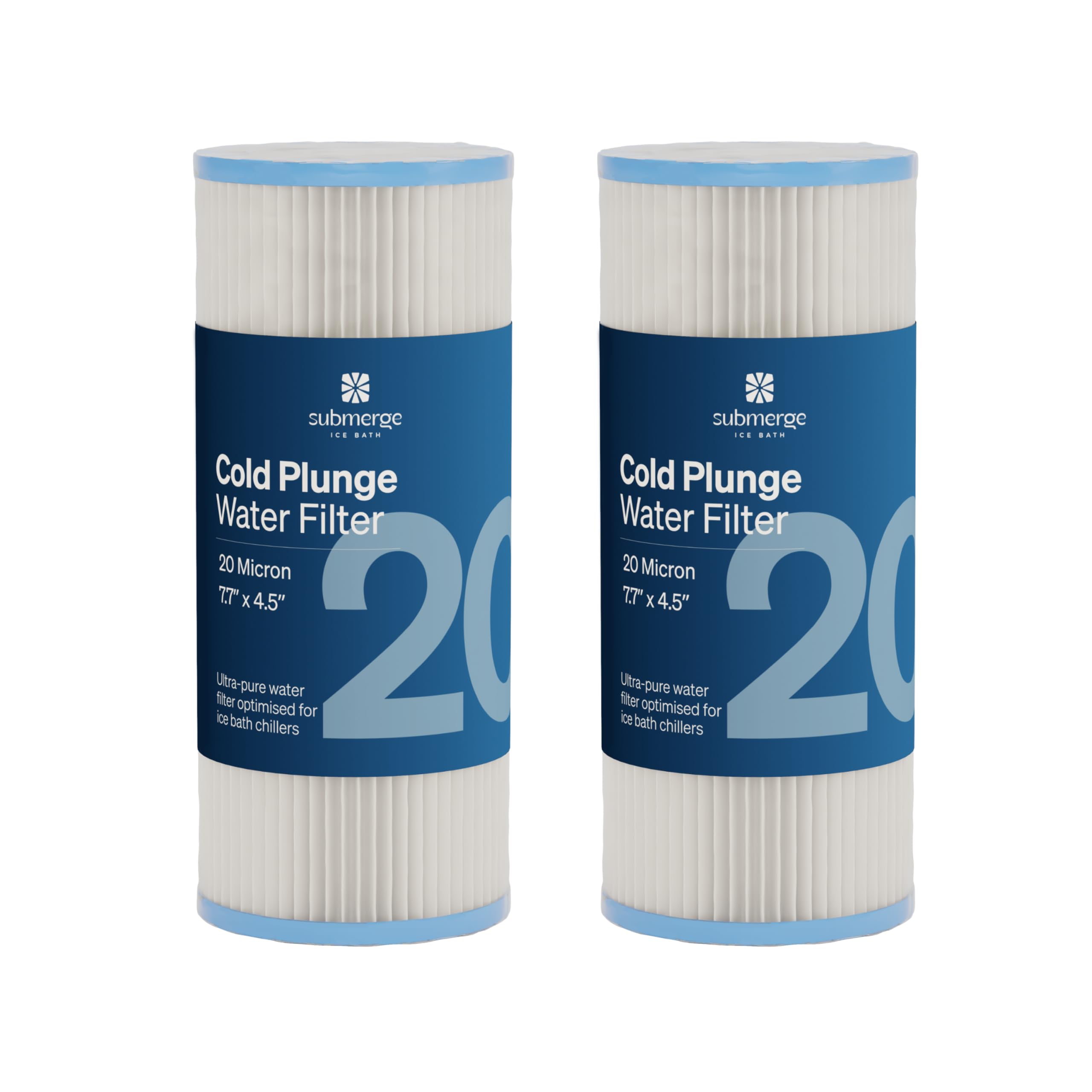 Filtre à eau pour bain de glace évitant l'eau trouble avec sa filtration fine de 20 microns
