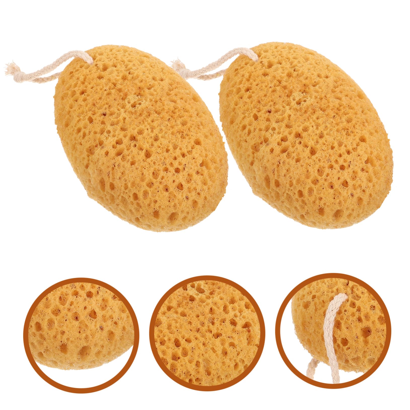 Healeved 5 Juegos Esponja Con Textura De Pared Esponjas De Baño Herramienta De Baño De Ducha De Exfoliante Corporal s De Para 2 piezas * 5