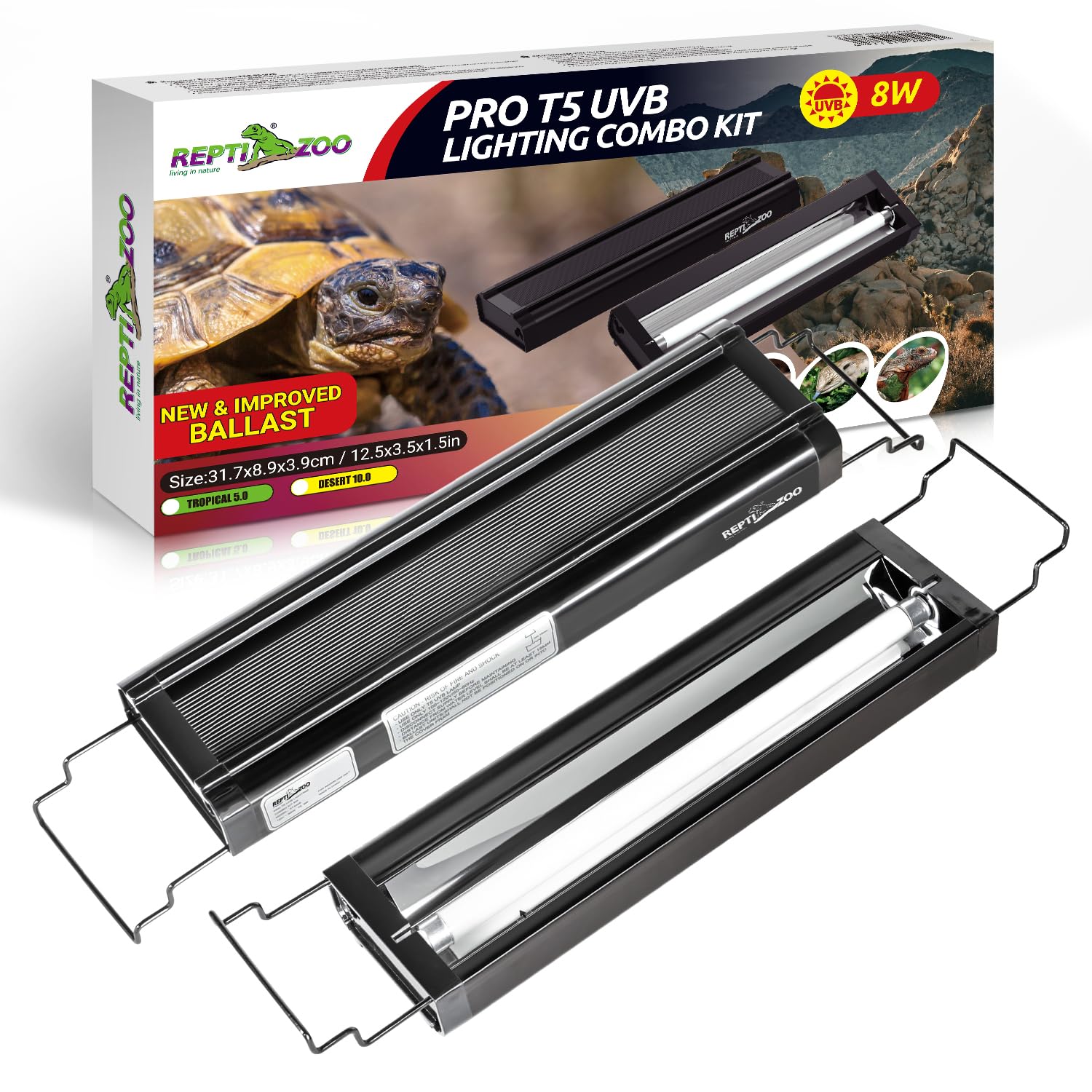 UVランプ REPTIZOO T5 UVB10 39W LIGHTING COMBOKIT 楽天市場】三晃商会 REPTIZOO T5 UVB10．0 灯