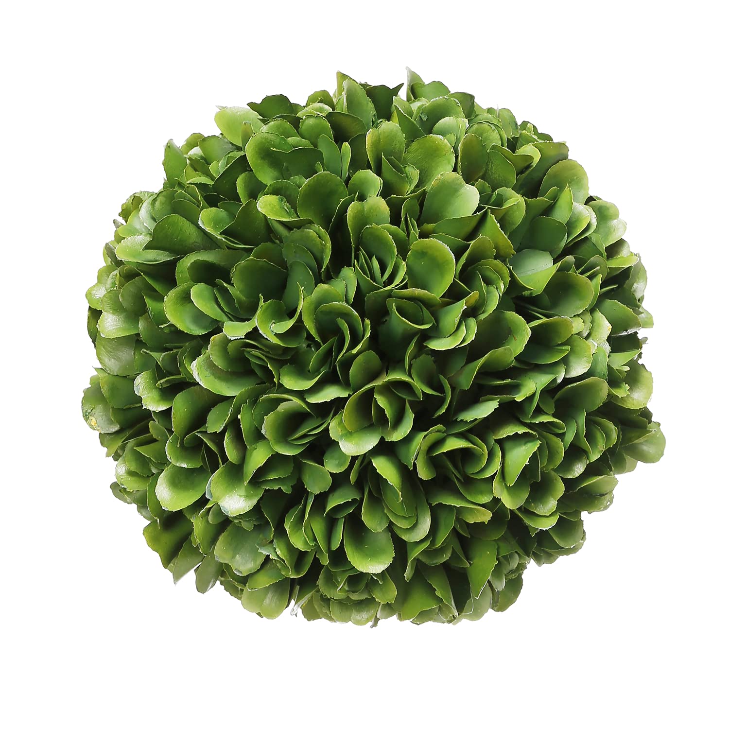 A & B HOME A&B 5" Green Boxwood Balls Artificial Plant Topiary Orb Indoor Outdoor Bowl Vase Table Centerpiece Decor Set of 2