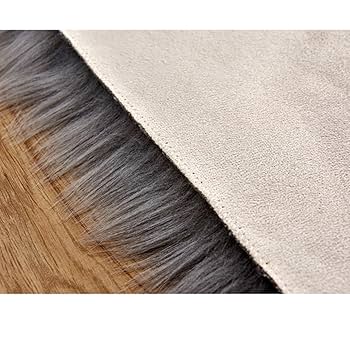 Amazon｜[ZS2L7] ムートンクッション 座布団 長毛 ムートンラグ