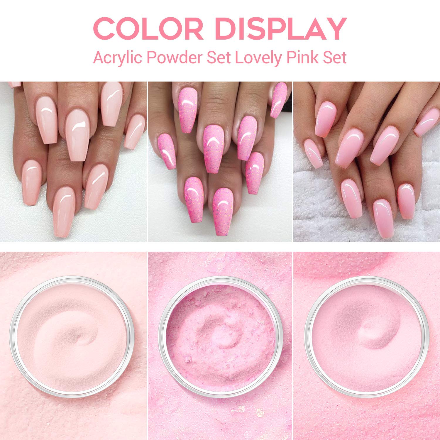 Buy Modelones Pink Acrylic Powder And Liquid Kit Glitter Acrylic Powder Set With Professional Acrylic Nail Brush Liquid Monomer No Nail Lamp Needed Long Wear Ema Liquid Online In Vietnam B08dxzz1cy Buy Modelones Pink Acrylic Powder And Liquid Kit Glitter Acrylic Powder Set With Professional Acrylic Nail Brush Liquid Monomer No Nail Lamp Needed Long Wear Ema Liquid Online In Vietnam B08dxzz1cy
