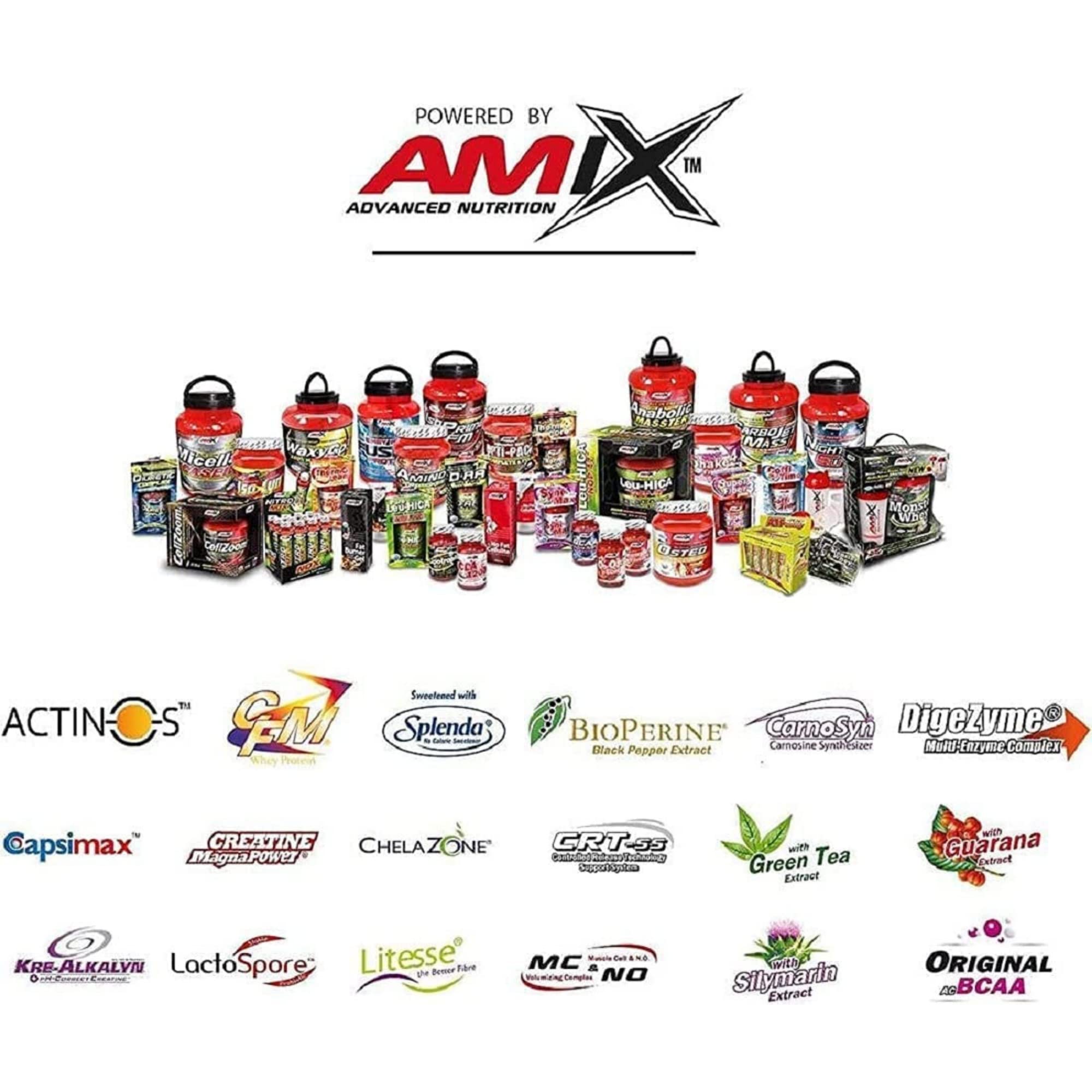 AMIX - Glutamina Polvo - Glutamine - 1 Kg - Contribuye al Desarrollo Muscular - L-Glutamina como Ingrediente Principal - Aporta Aminoácidos Esenciales - Ideal para deportistas