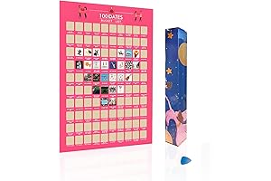 100 Movies Bucket List Scratch Off Poster: Top Films of All Time