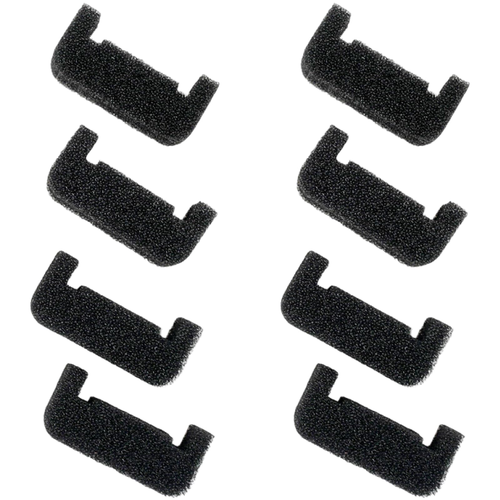 fexxkg U Shape Pet Fountain Replacement Pack Of 8 with MultiLayer Filtrations Systems for Mostly Cats Water Fountains