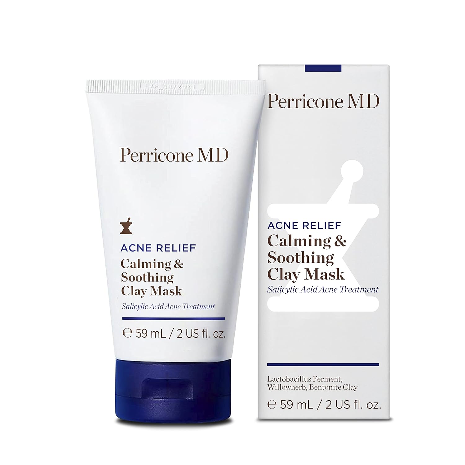 Perricone MD Acne Relief Calming & Soothing Clay Mask, 2 fl. oz.