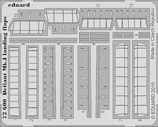 EDU72600 1:72 Eduard PE - Defiant Mk.I Landing Flaps (for use with the Airfix kit) MODEL KIT ACCESSORY