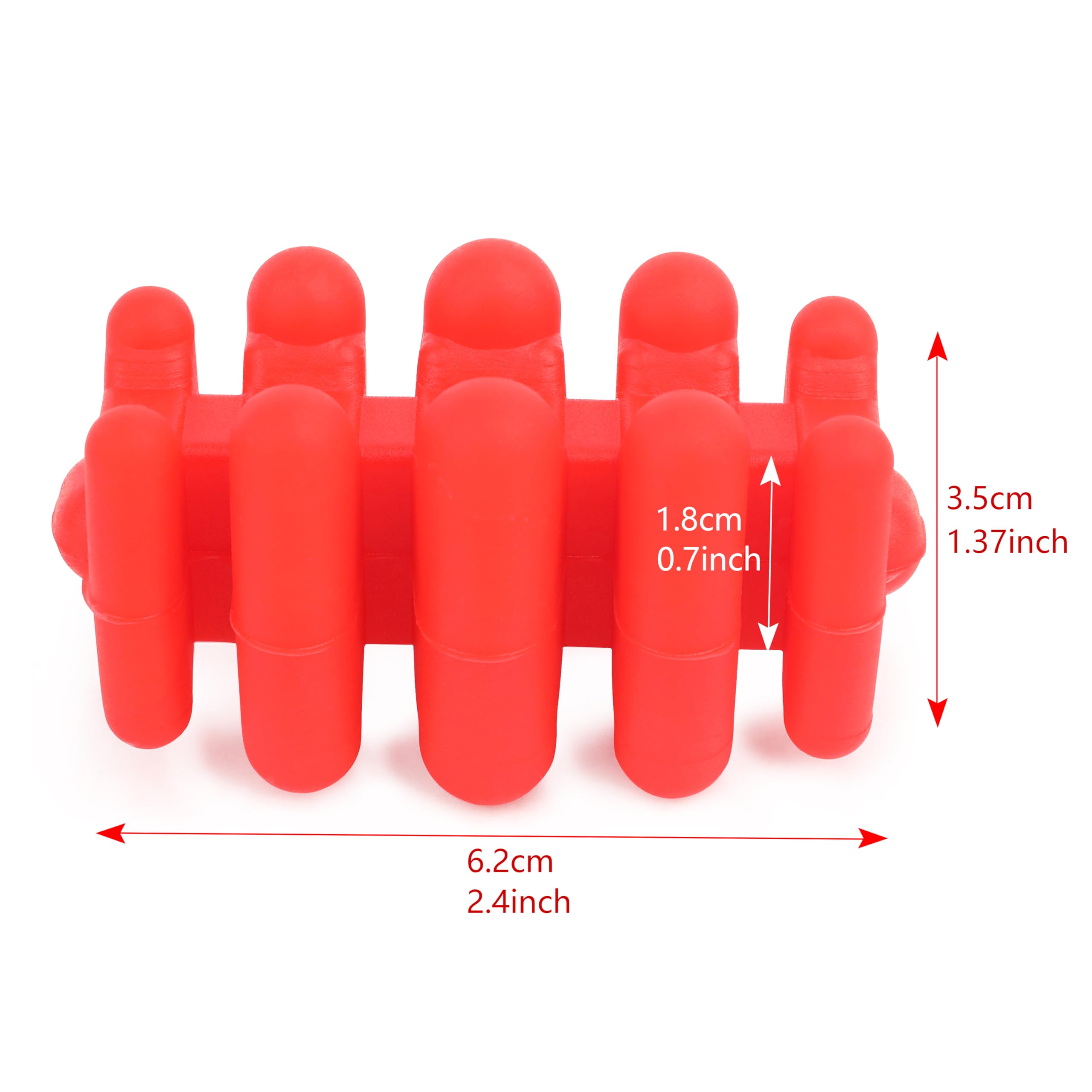 SHARROW Tiro con L'Arco Stabilizzatore degli Arti dell'Arco Compound, Stabilizzatore di Prua Flettenti Gomma Ammortizzatore degli Arti di Arco Accessori per la Caccia