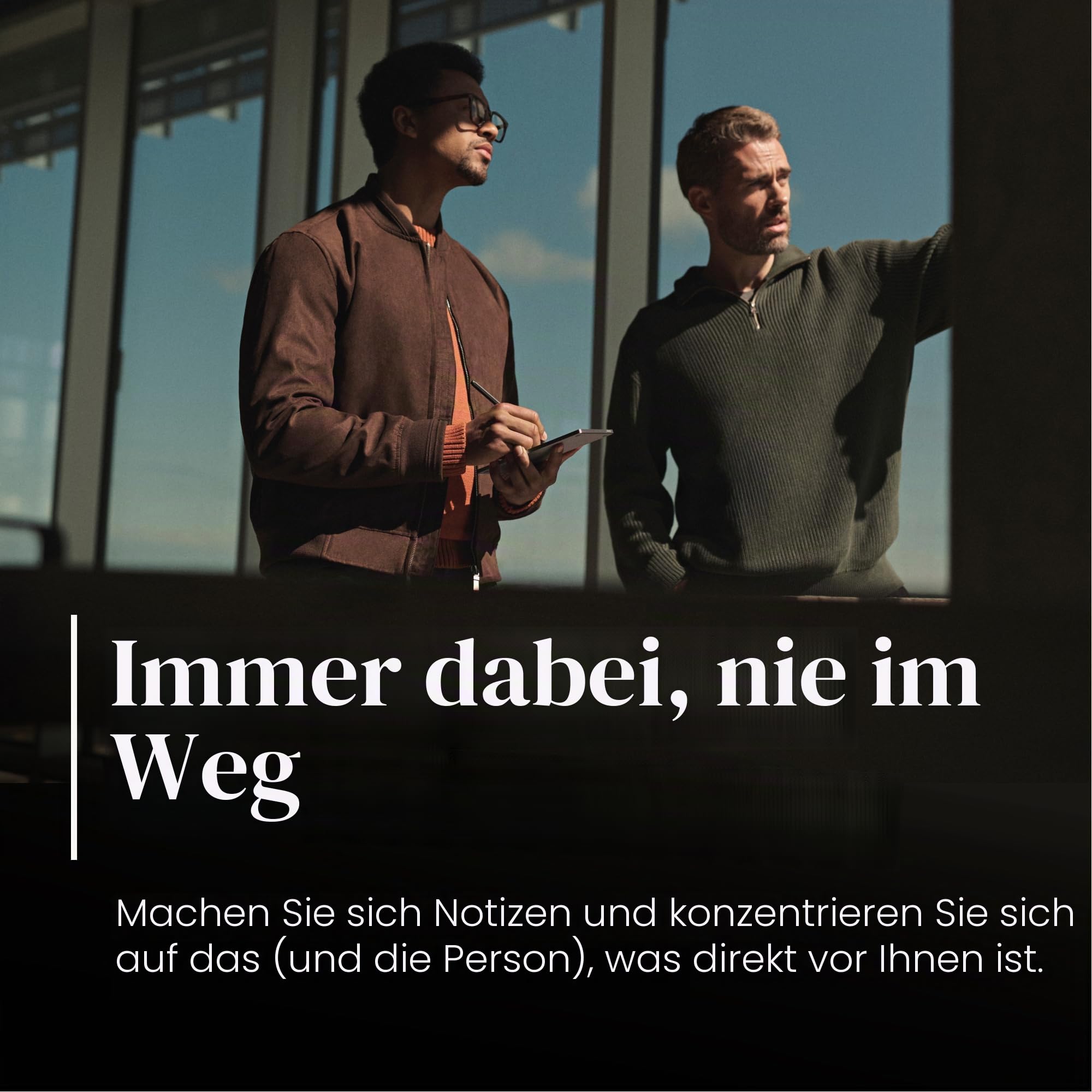 Remarkable Paper Pro Move – Gewebtes Folio-Bündel | ultrahandliches 7,3-Zoll-Farbtablet mit Marker Plus und Radiergummi und Einer Book Folio-Hülle aus Mosaikgewebe – Basalt