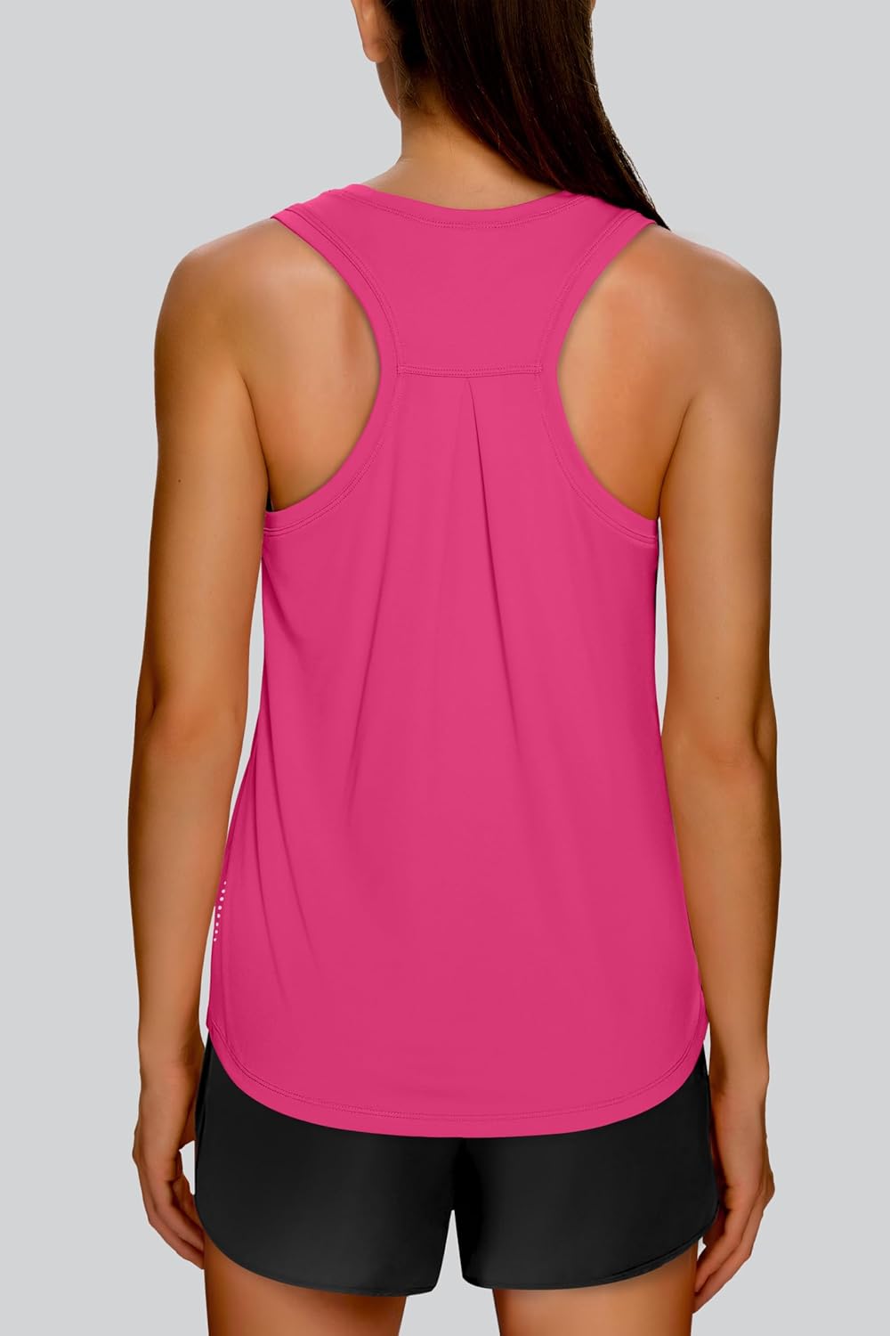 XIEERDUO Tank Top for Women Racerback Sleeveless Workout Tops Loose Fit Yoga Running Gym Shirts for Women - Image 2