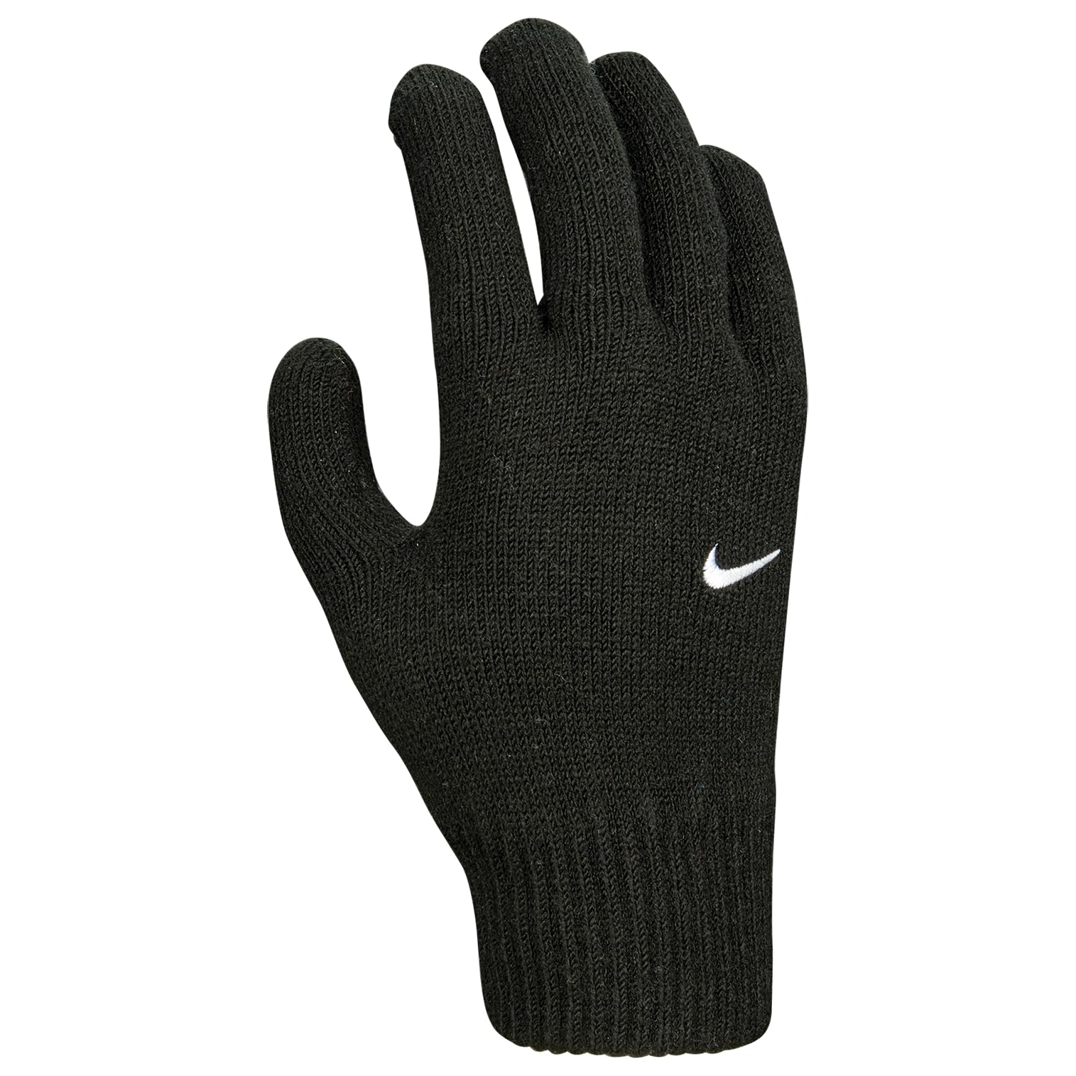 NIKE MENS SWOOSH KNIT TG 2.0 GLOVE - BLACK - L/XL