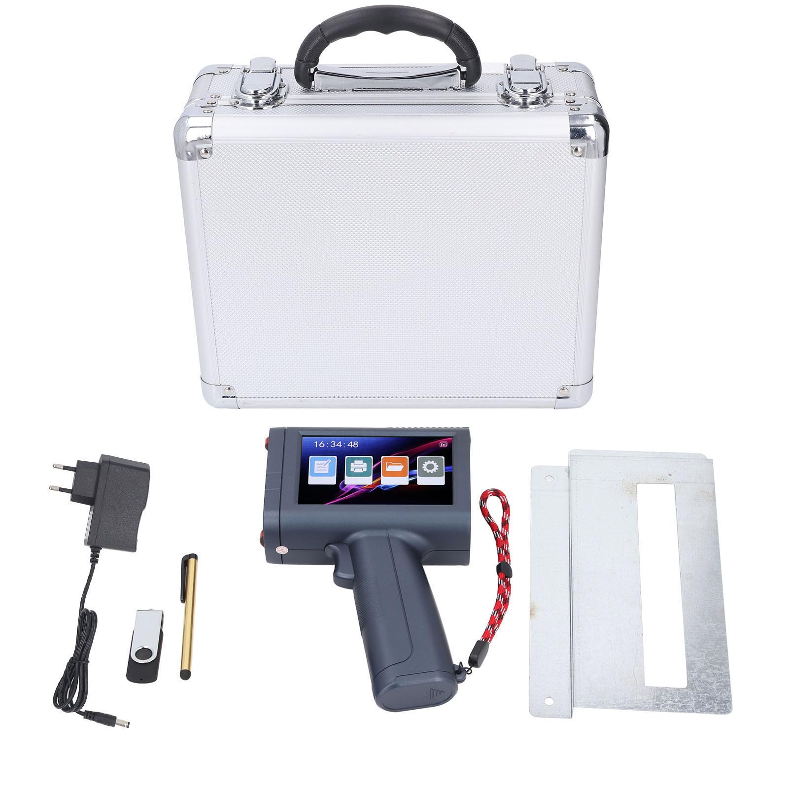 Domary Stampante a Getto D'inchiostro Portatile, Touch Screen Portatile