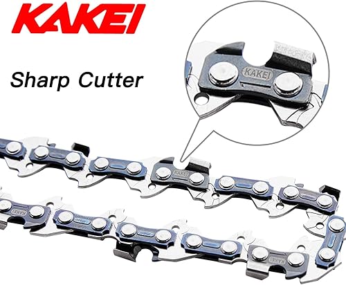 Miniatura 82 de KAKEI DeWalt - Cadena de sierra de poste de 8 pulgadas, 3/8 pulgadas, paso LP de .043 pulgadas, calibre 34 eslabones de transmisión para DeWalt 20V