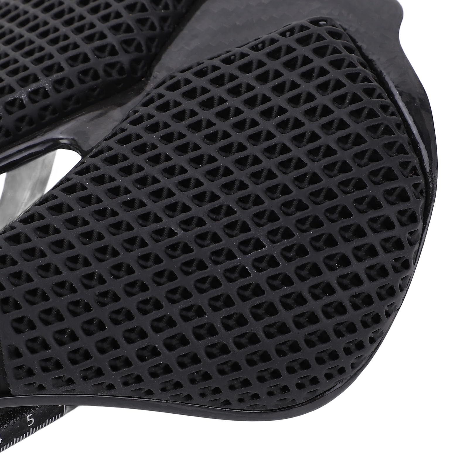 Sillín de Bicicleta de Fibra Carbono Impreso en 3D: Hueco, Transpirable y Amortiguador para Bicicletas Montaña y Carretera