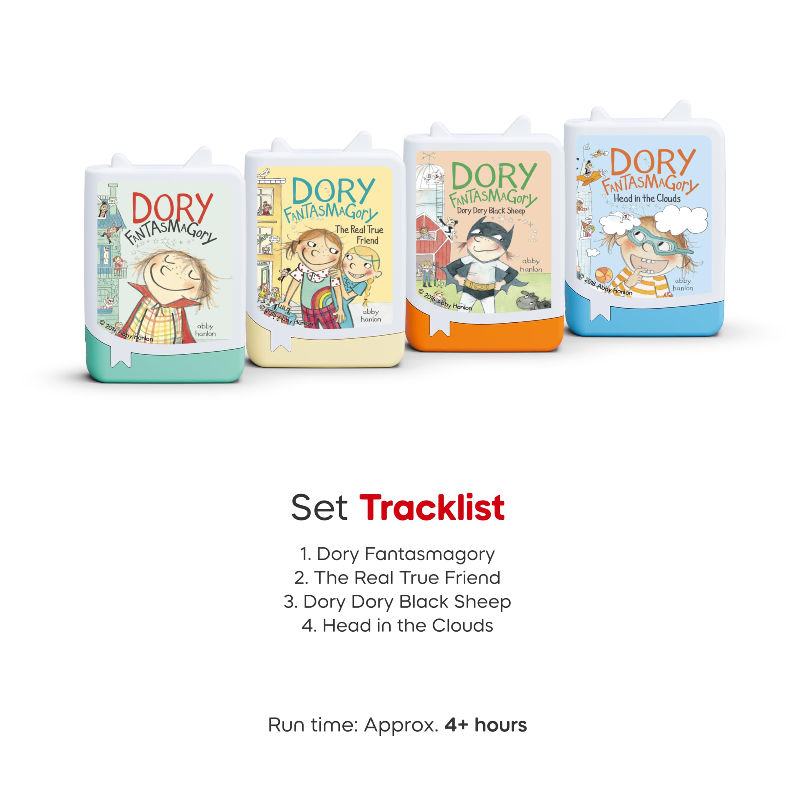 Tonies Dory Fantasmagory zestaw audiobooków - 4-pak