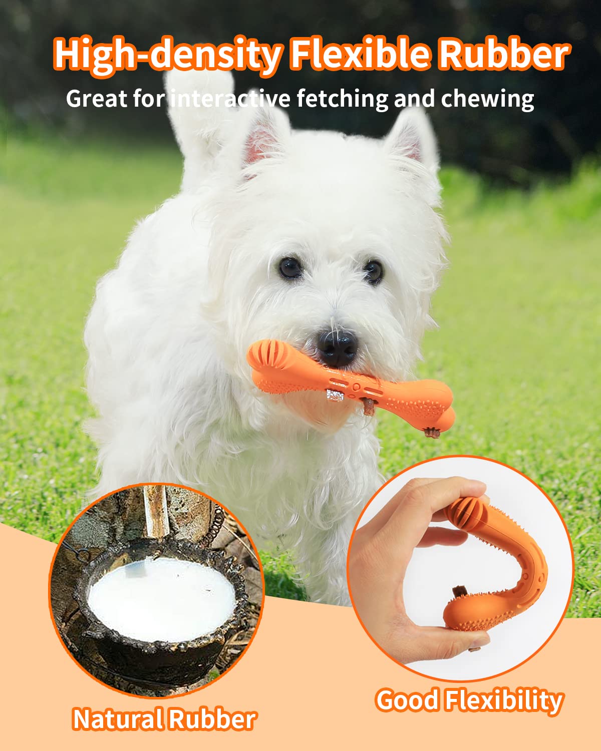 SCHITEC Kauspielzeug Für Hunde – Leckerliball Mit Labyrinth, Robuster Gummiball Für Große Hunde