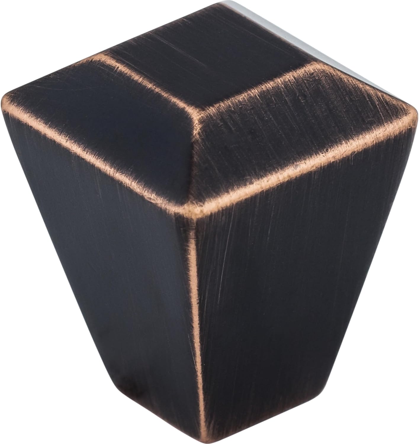 Serene Juliet Square Knob Finish: Black