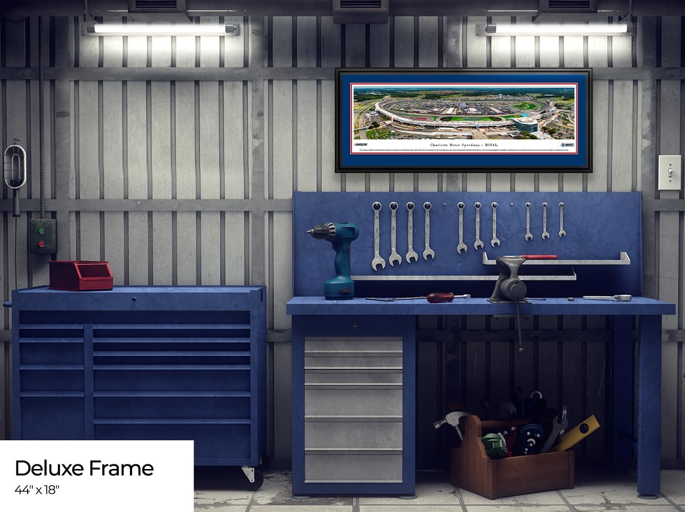 Charlotte Motor Speedway - ROVAL - NASCAR Race Posters and Framed Prints by Blakeway Panoramas