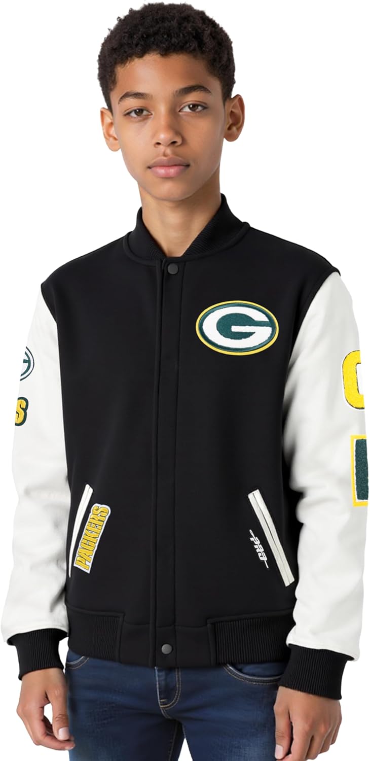 Pro Standard Little Boys NFL Classic Chenille Varsity Jacket