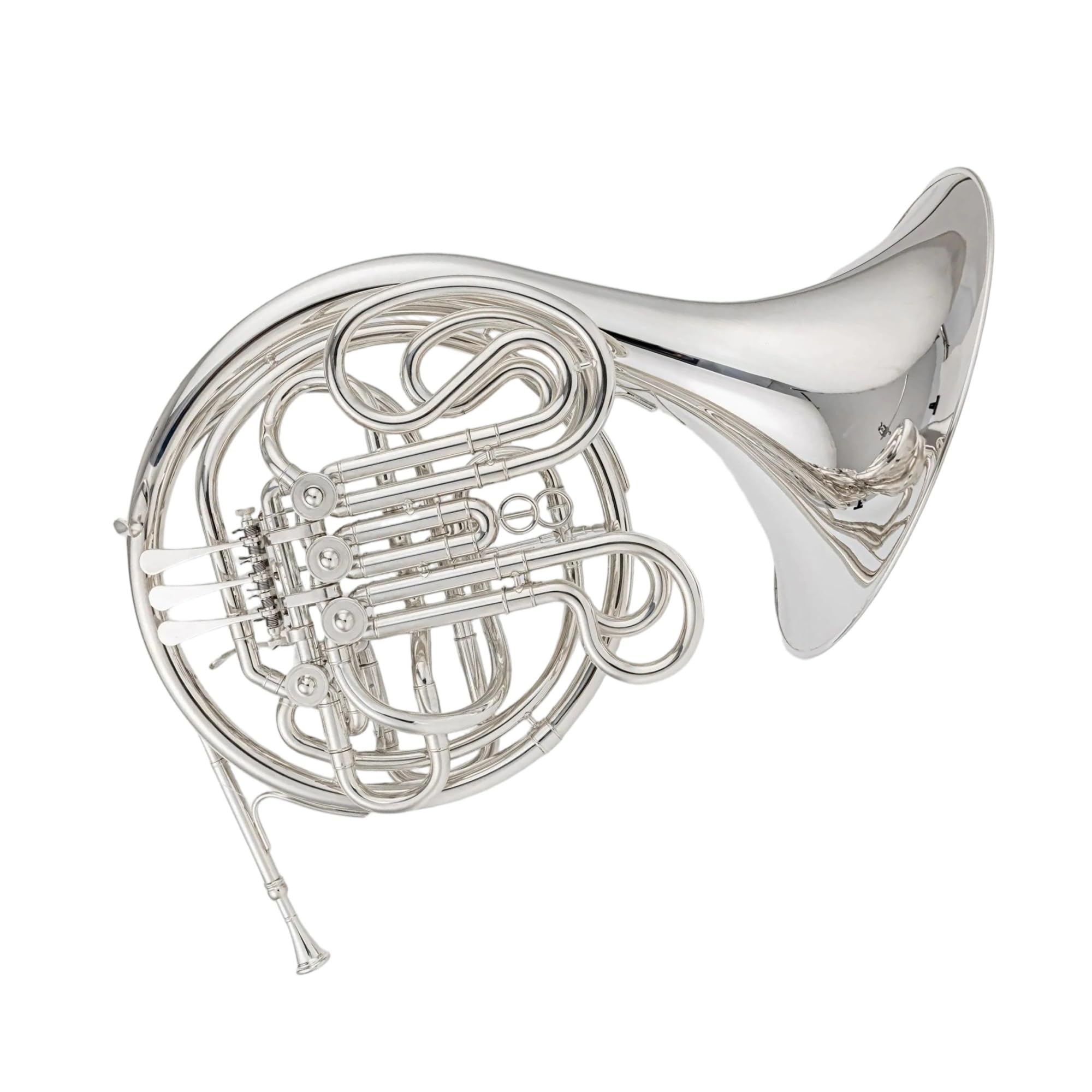 Profesjonalny Instrument Waltorniowy Waltornia BF Dwurzędowy Czteroklawiszowy Instrument Dęty Blaszany Z Pudełkiem