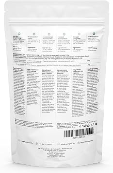 Nutri + Creatine Monohydrate 1 kg / 1000 g - Creatine Powder 99.99% Pure - High Dose Ultra Fine Vegan Neutral - Creatine Powder Mesh 200 without Flavour