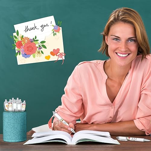 Miniatura 4 de 36 bolígrafos inspiradores de agradecimiento para profesores, bolígrafos divertidos para profesores, bolígrafos motivacionales para hombres,